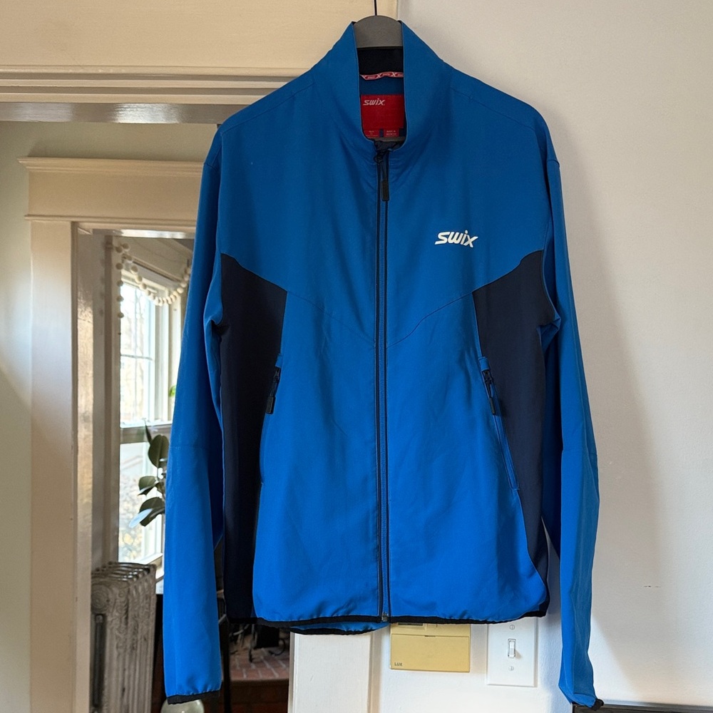 Swix blue XC ski jacket